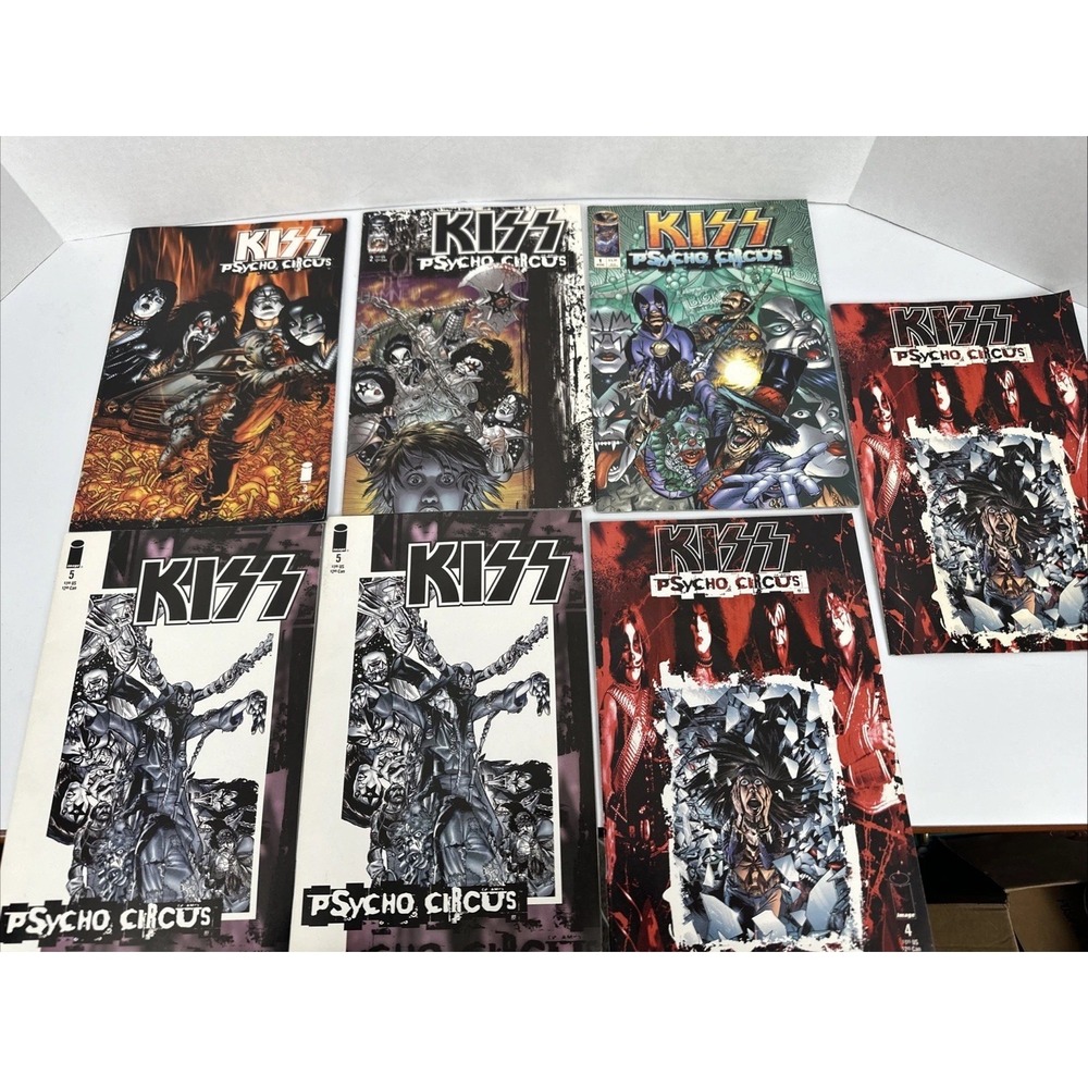 Kiss Psycho Circus Comic Lot